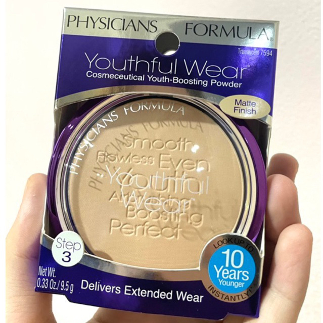 (ของแท้100%) แป้ง physicians formula matte finish,illuminating 9.5g