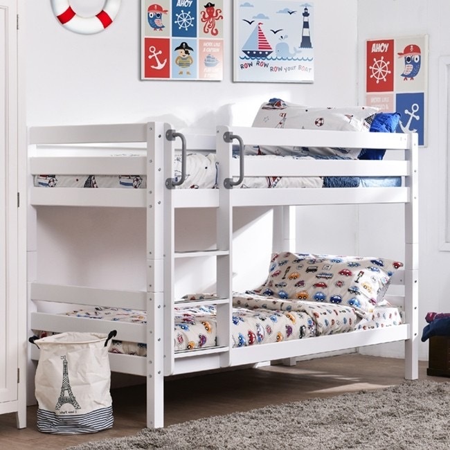 Tomato KidZ เตียงสองชั้นแบบต่ำรุ่น CLARICE ขนาด 3.5ฟุต ไม่รวมฟูก กรุงเทพและปริมณฑลส่งประกอบฟรี