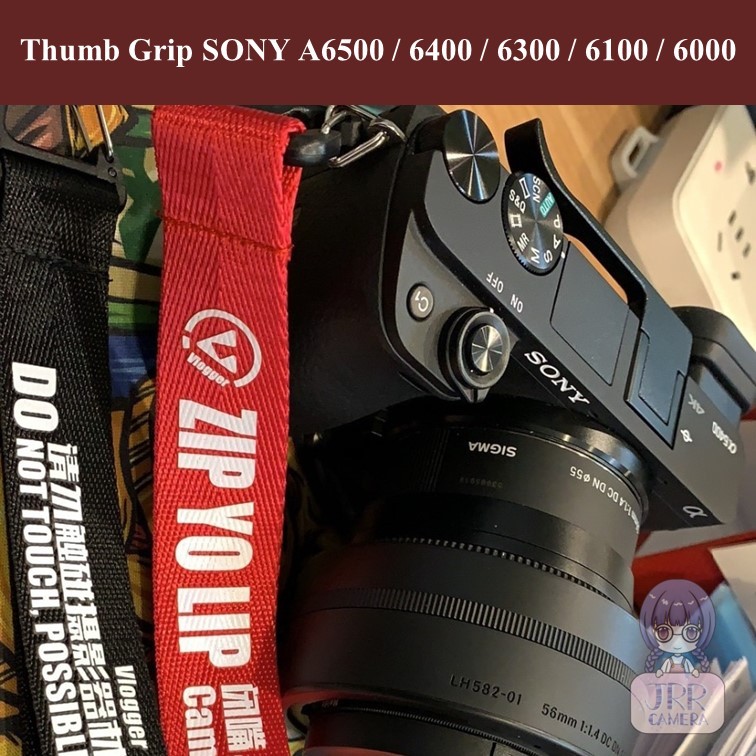 Thumb Grip สำหรับ SONY A6500 / A6400 / A6300 / A6100 / A6000  by JRR ( Thumb grip / Thumb rest SONY  SONY A6500 / A6400