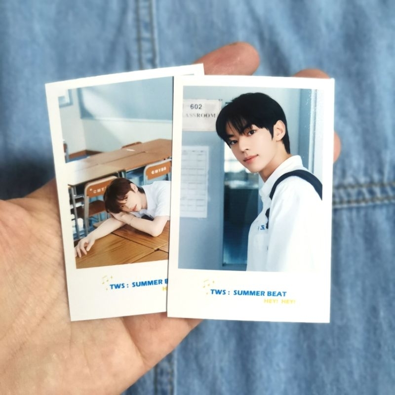 TWS summer เซตรูป 2x3 นิ้ว 8 ใบ twenty four seven with us