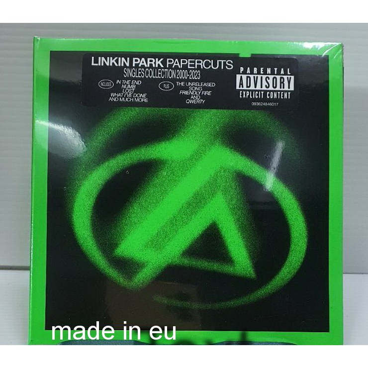 CD Linkin Park PAPERCUTS SINGLES COLLECTION 2000-2023 มือ1