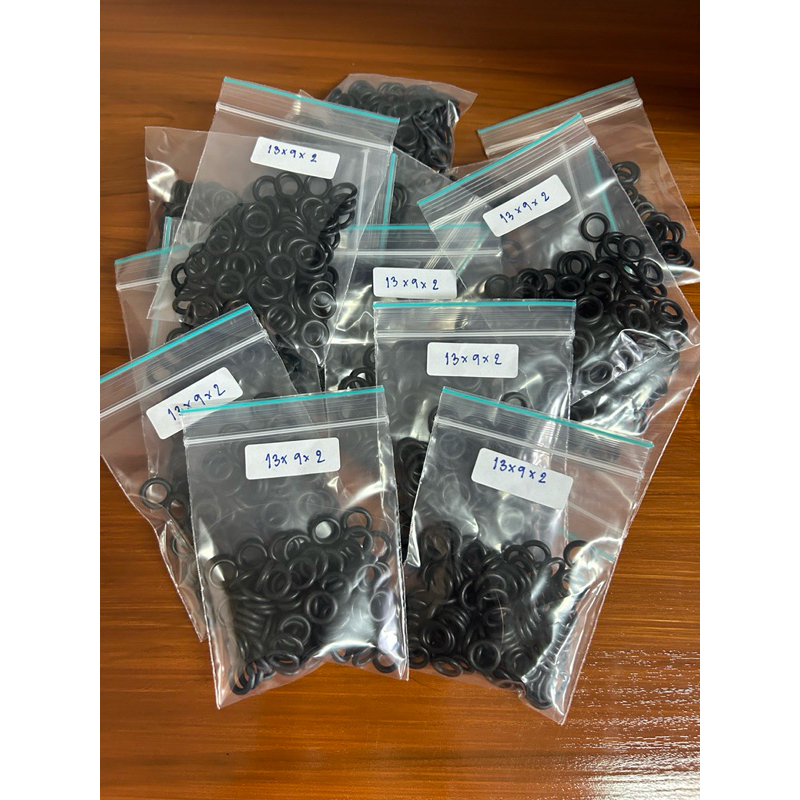 โอริงยางNBRหัวฉีดน้ำแรงดันสูง แบบเสียบขนาด 13x9x2mm. (1 ชุด 100 ชิ้น)**ก่อนสั่งซื้อลูกค้าดูรายละเอียด ก่อนสั่งทุกครั้ง*