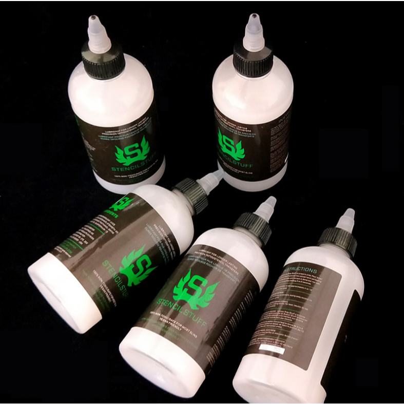 STENCIL STUFF TRANSFER USA น้ำยาลอกลายแบบเจล เจลลอกลาย ขนาด 240 ml. และ 120 ml.