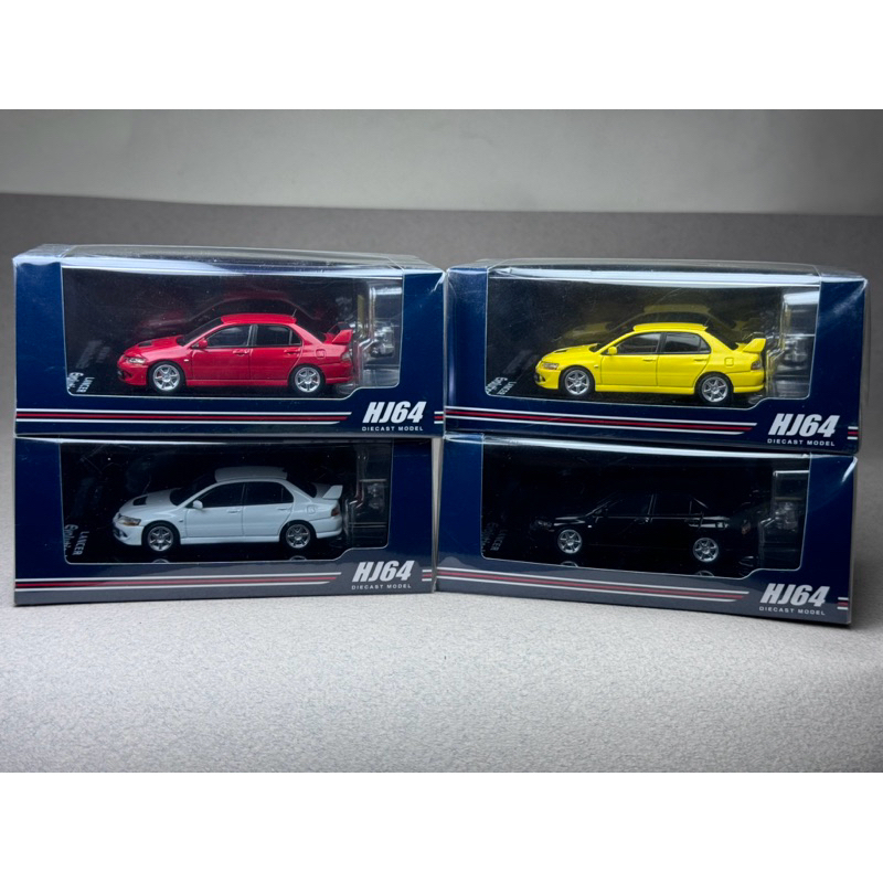 Mitsubishi Lancer Evolution VIII Scale 1:64 ยี่ห้อ Hobby Japan
