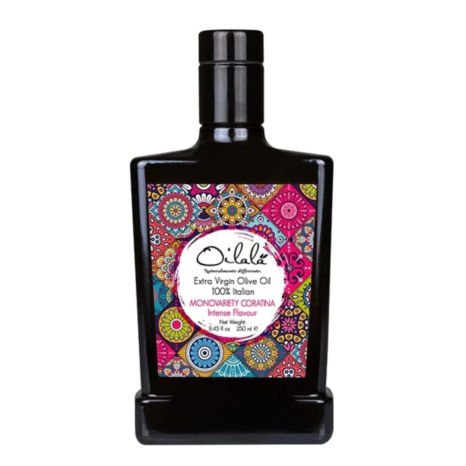 OILALA - EXTRA-VIRGIN OLIVE OIL – MONOVARIETY CORATINA MAJOLICA 250ML