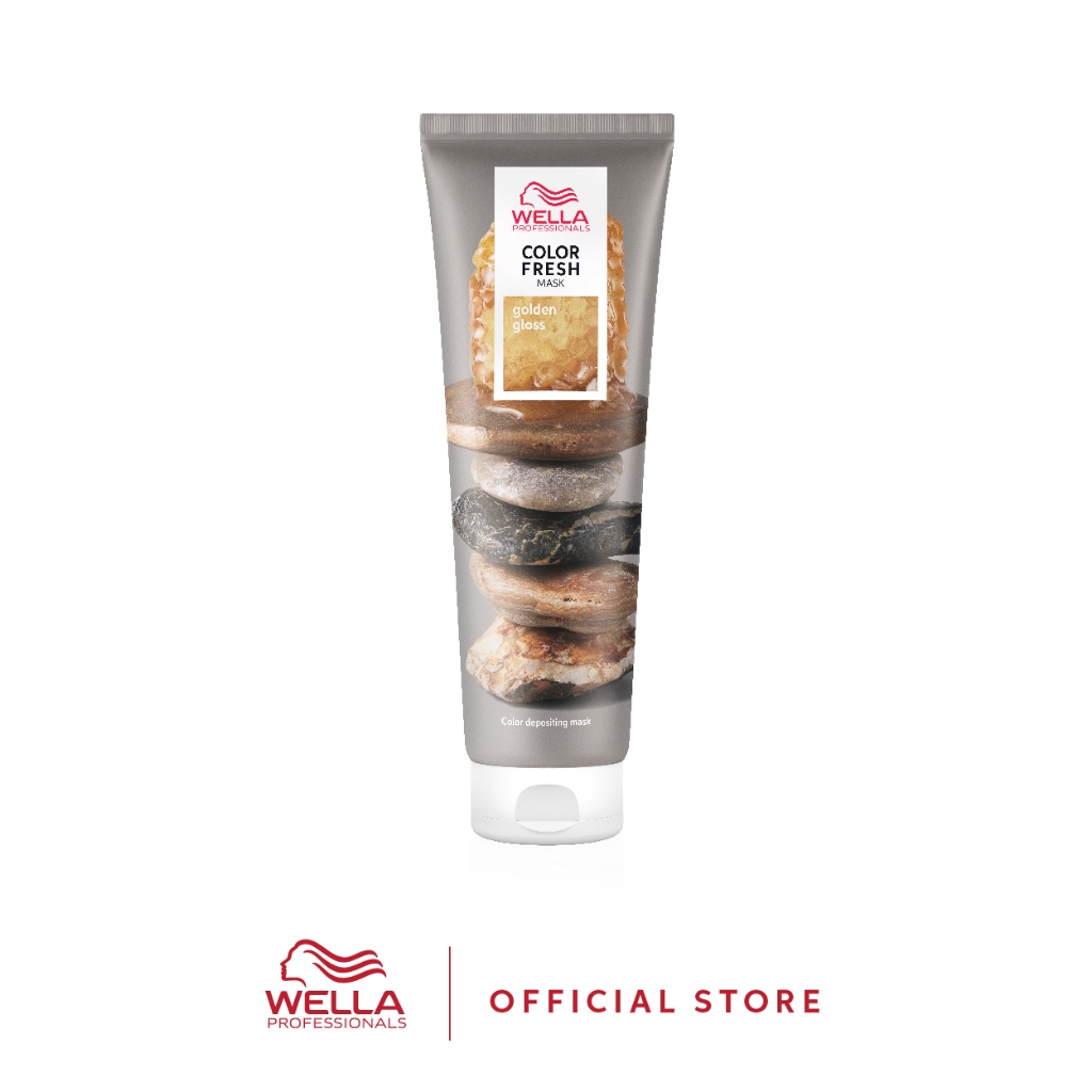 Wella Professionals คัลเลอร์เฟรช มาสก์ โกลเดน กลอส 150 มล. Color Fresh Mask GOLDEN GLOSS 150ml.