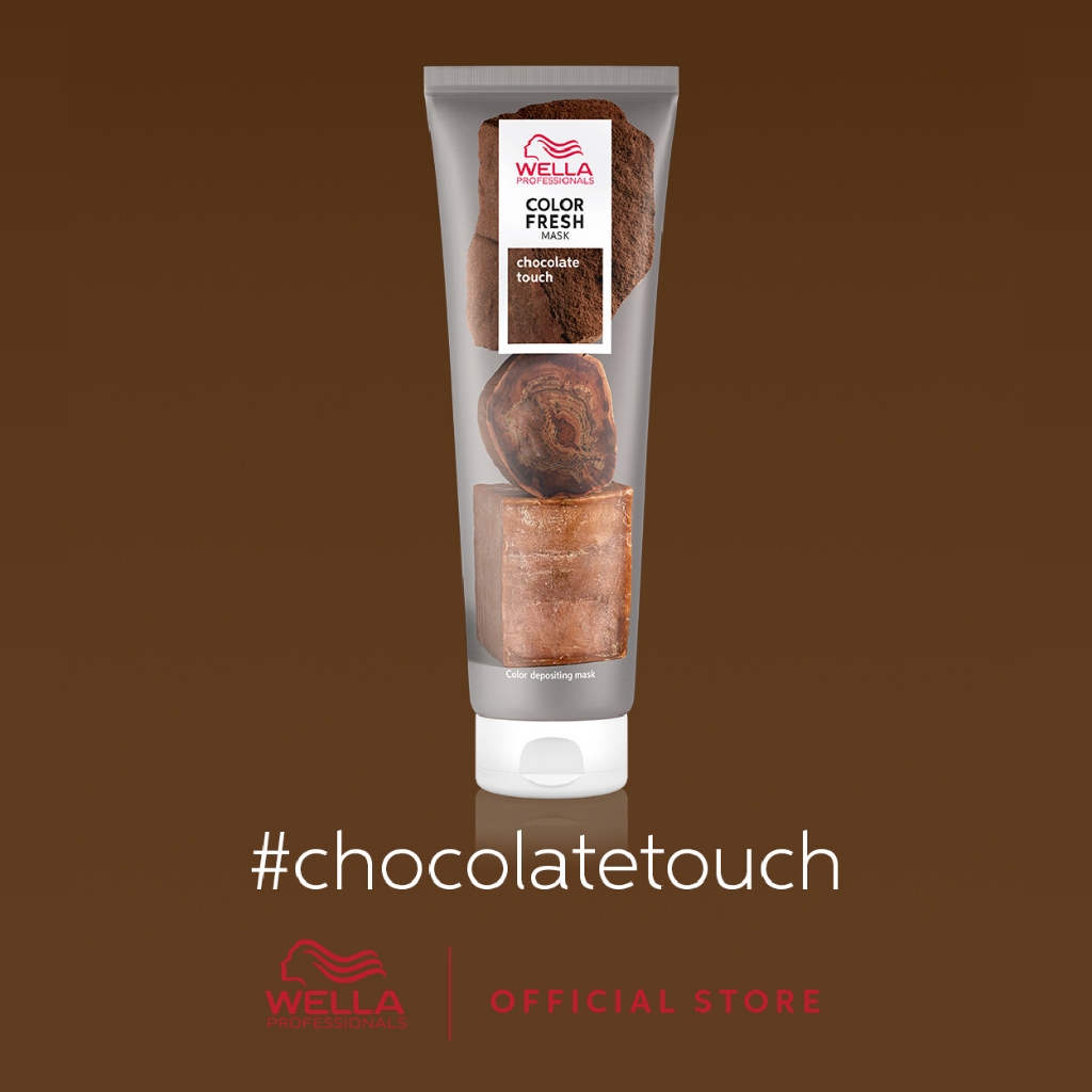 Wella Professionals คัลเลอร์เฟรช มาสก์ ช็อคโกแลต ทัช 150 มล. Color Fresh Mask CHOCOLATE TOUCH 150ml.
