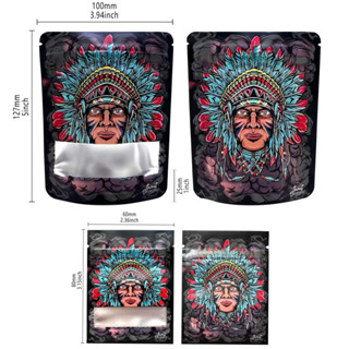 High Quality Mylar Zip Bag Packaging Matte Native 1/3.5gr Sm…