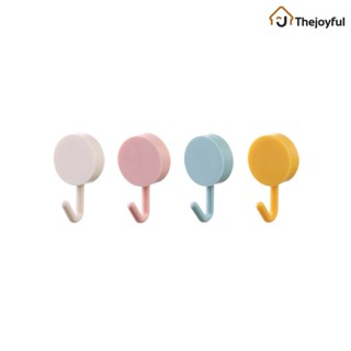 Thejoyful ตะขอแขวนติดผนัง ที่แขวนของติดผนัง Wall hook 12ชิ้น…