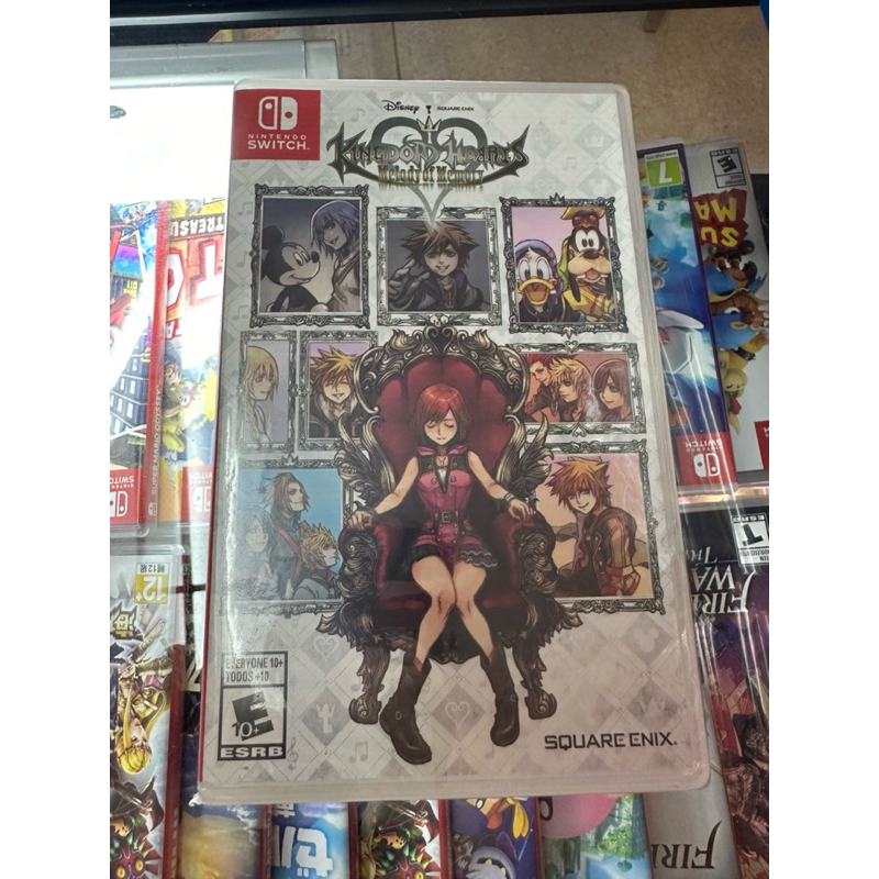 แผ่นสวิตช์มือสอง kingdom hearts melody of memory