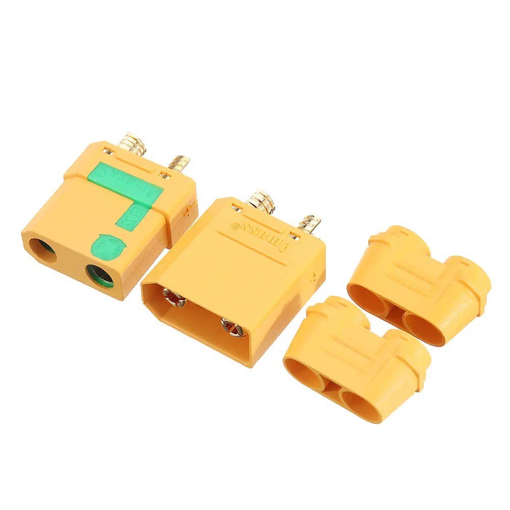 *พร้อมส่ง XT90-S ตัวผู้ และตัวเมีย 1คู่ สําหรับเชื่อมต่อแบตเตอรี่ Lipo FPV โดรน