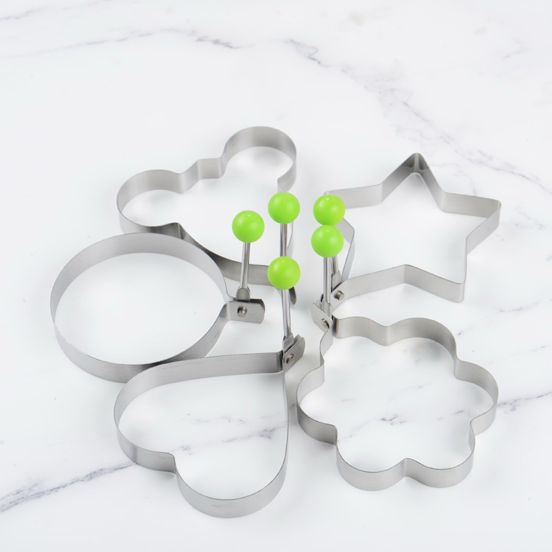 ShopAt.Two พิมพ์ทอดไข่ แม่พิมพ์ทอดไข่สแตนเลส