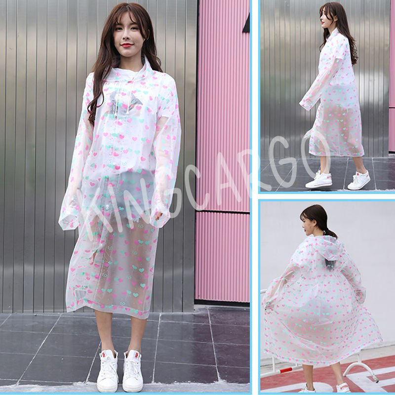 เสื้อกันฝน ลายจุด แฟชั่นน่ารัก