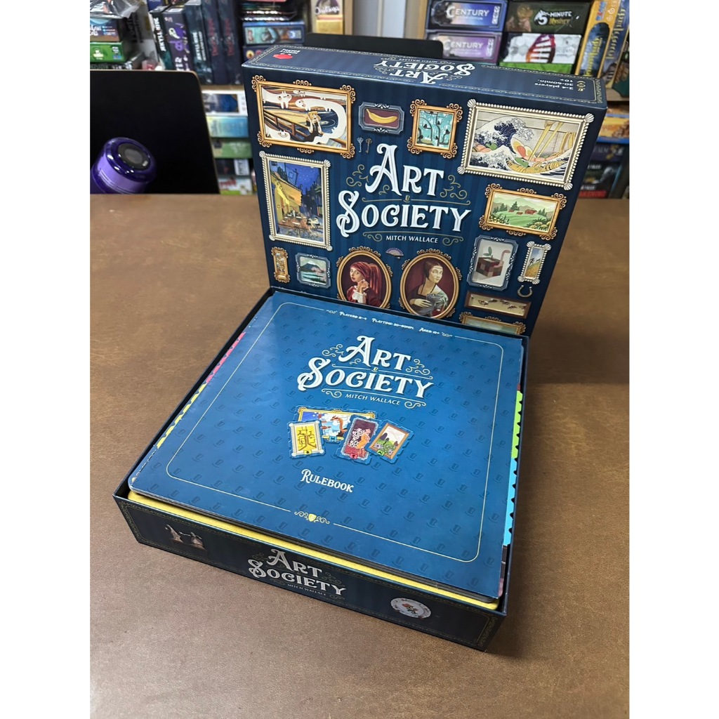 [Plastic] Art Society Board Game(EN/TH) : Insert - ชุดกล่องจัดเก็บอุปกรณ์สำหรับเกมศิลป์ สโมสร