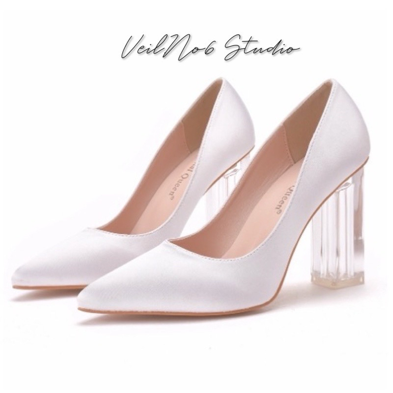 รองเท้าส้นสูง 4 นิ้ว veil No.6