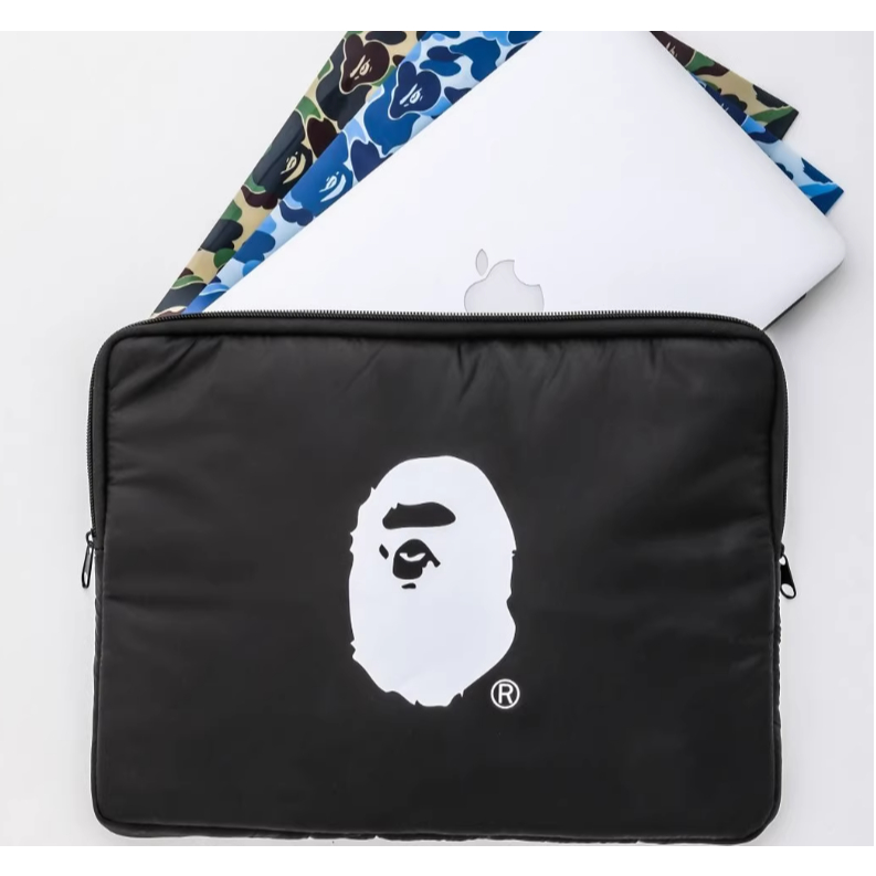 Bape กระเป๋าเก็บแล็ปท็อปกระเป๋าคอมพิวเตอร์ชายหญิง