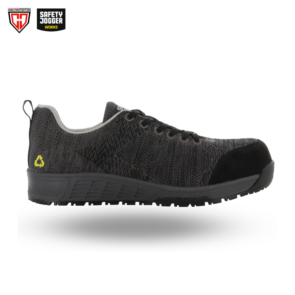 รองเท้าเซฟตี้ แบรนด์ SAFETY JOGGER รุ่น ECONILA S1 LOW สีดำ [ลิขสิทธิ์แท้ รับประกันคุณภาพ 3 เดือน]