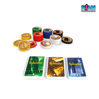 เกมค้าเพชร ฉบับ 2024 (Splendor 2024 Edition -TH) พ่อค้าเพชร by Siam Board Games บอร์ดเกม