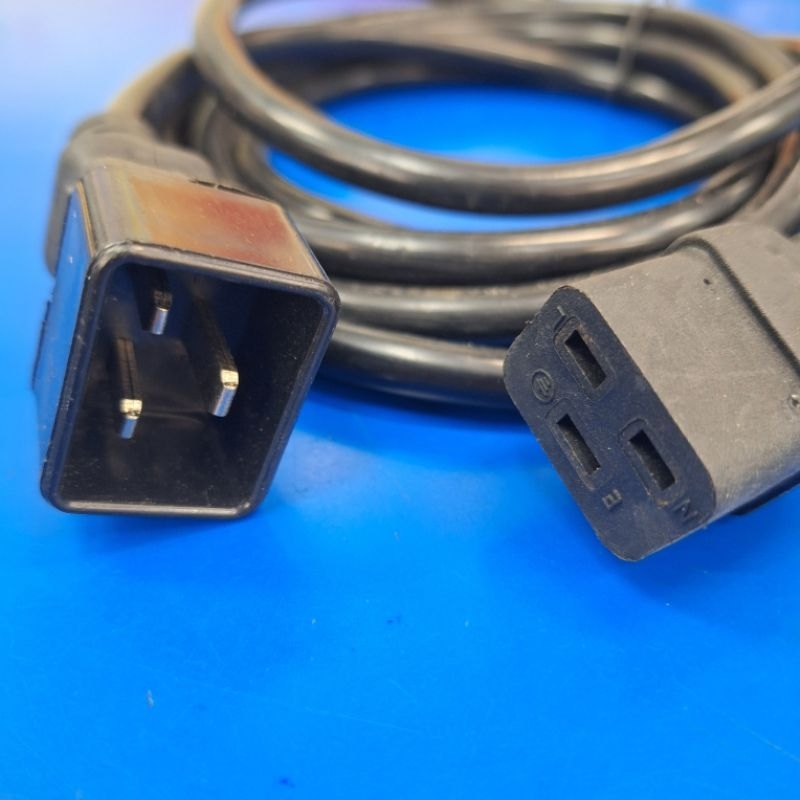สาย AC POWER CORD IEC C19-C20 (3 x 1.5 sq.mm) 16AWG 1.8M / 3M (16A) - รูปที่ 5