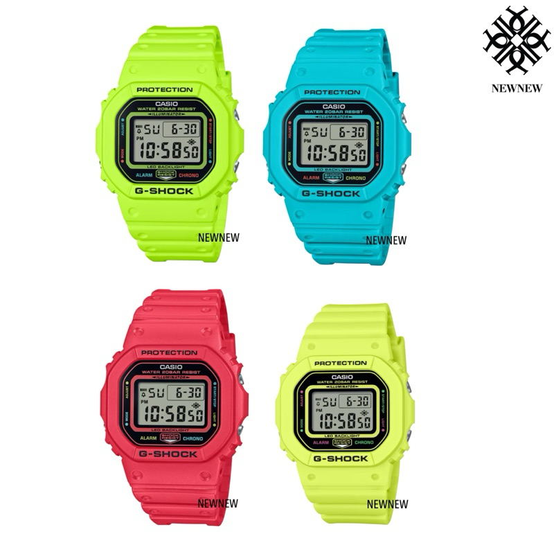 CASIO G-SHOCK นาฬิกาข้อมือ DW-5600EP-9 DW-5600EP-2 DW-5600EP-4 GMD-S5600EP-9 ของแท้ประกันศูนย์ 1ปี