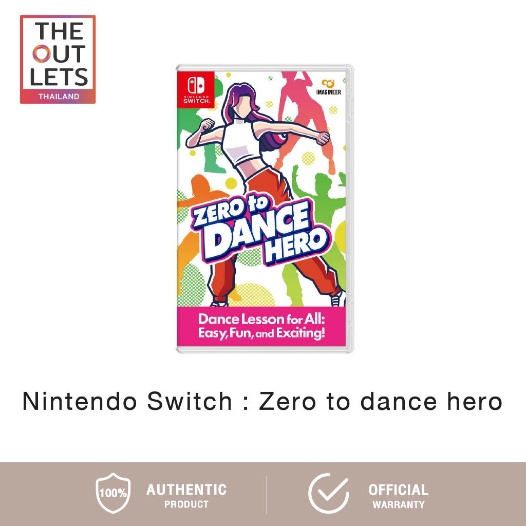 Nintendo Switch : Zero to dance hero แผ่นเกมนินเท็นโด สวิตช์