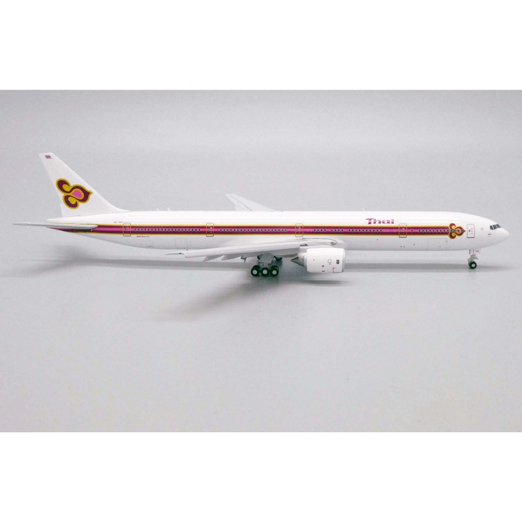 โมเดลเครื่องบินจำลอง THAI AIRWAYS BOEING 777-300 (hs-tke) สเกล 1/400