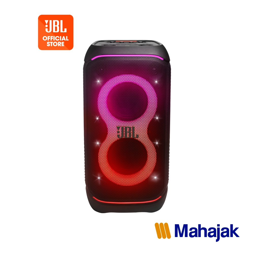JBL Partybox Stage 320 ลำโพงปาร์ตี้บลูทูธระบบ AI วิเคราะห์เสียงแบบเรียลไทม์ เพื่อปรับระดับเสียงให้เหมาะสม