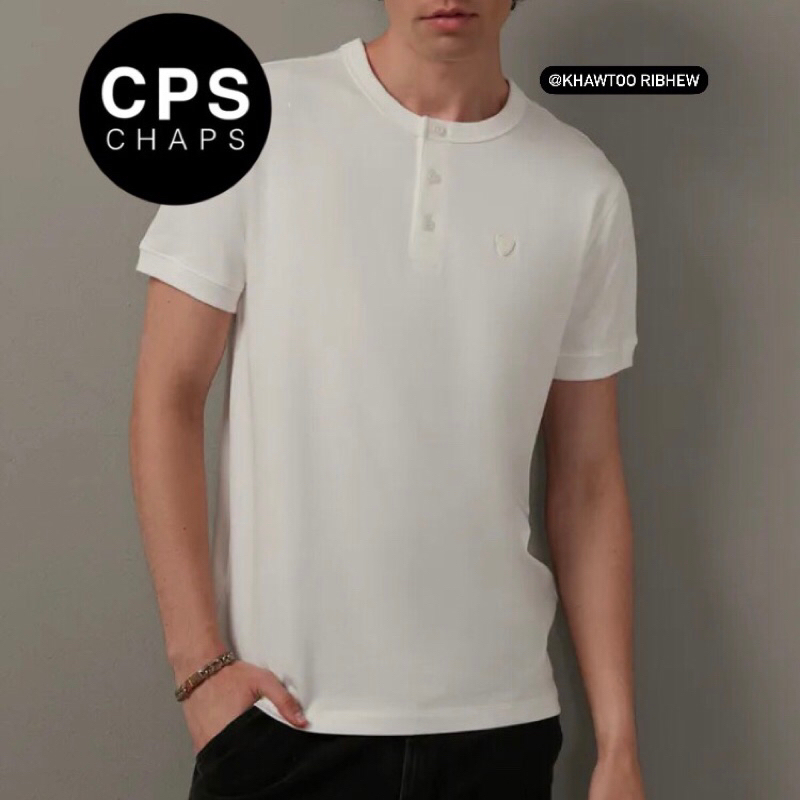 Sale เสื้อคอจีนCPSชาย Symbolic ของแท้100%จากช็อป