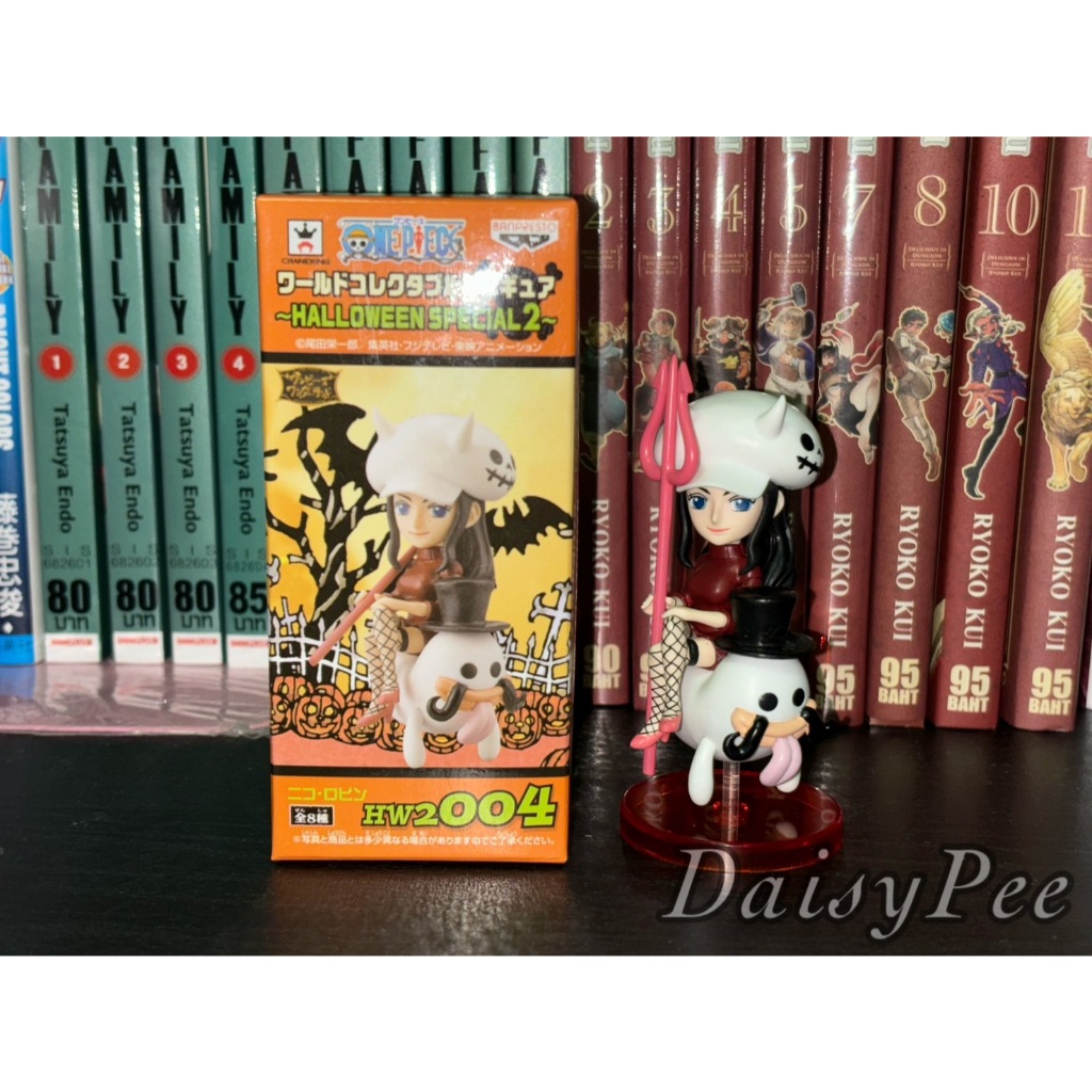 WCF One Piece Halloween Special Nico Robin (มือ2) Lot.JP แมวทอง