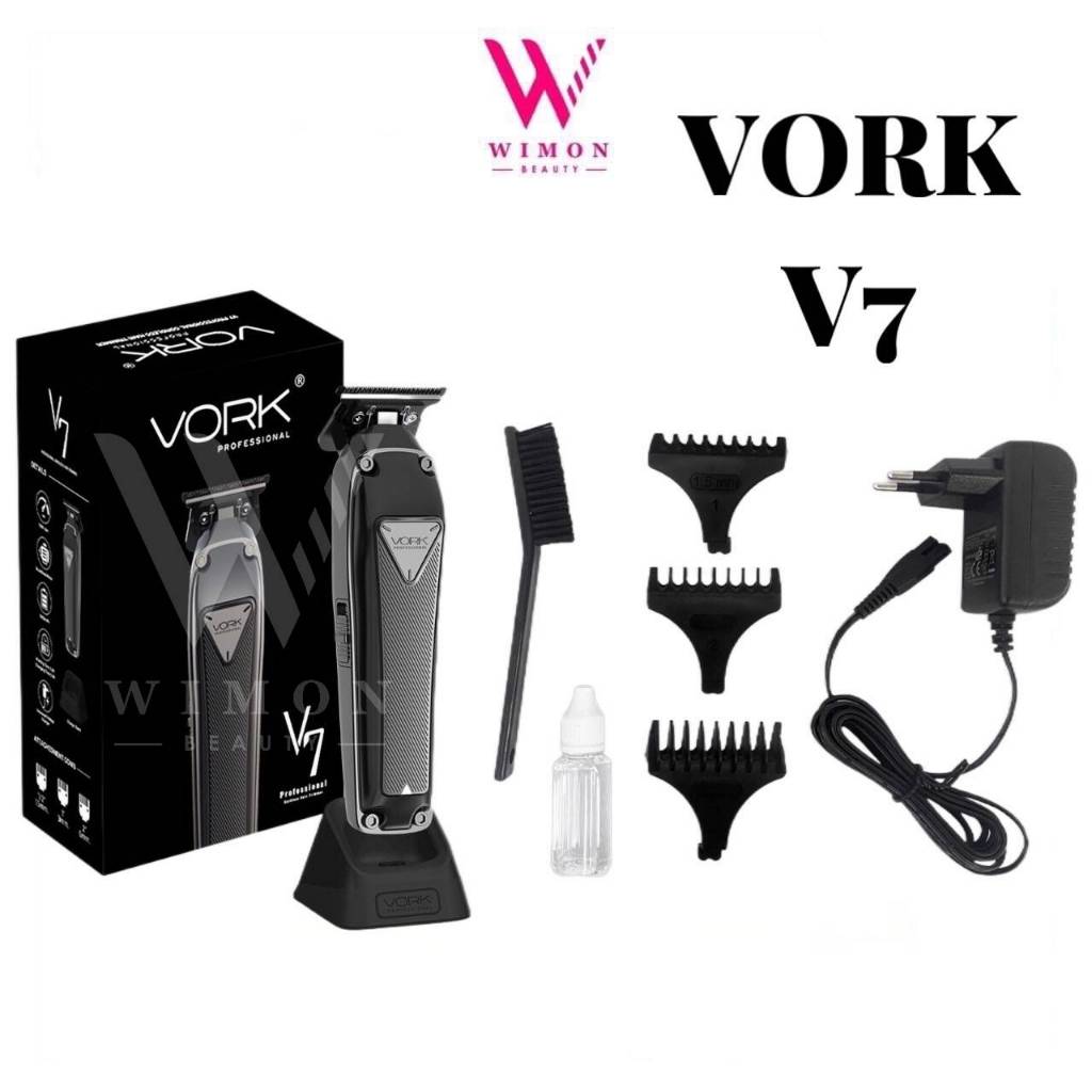 VORK Professional V7 Cordless Hair Trimmer ปัตตาเลี่ยน วอร์ก ทริมเมอร์ ไร้สาย รุ่น V7 /88384