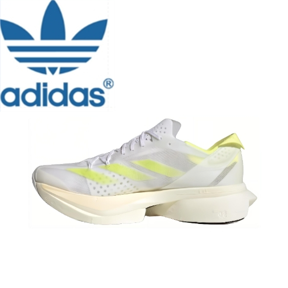 adidas Adizero Adios Pro 3 White yellow