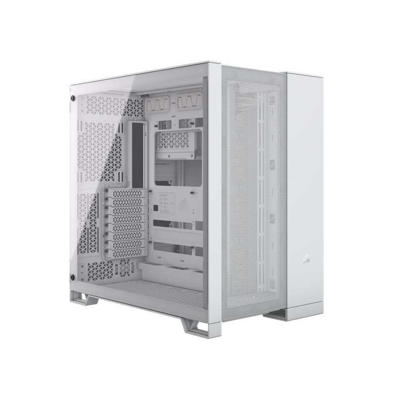 CASE CORSAIR 6500D AIRFLOW WHITE TEMPERED GLASS MID-TOWER : CC-9011260-WW