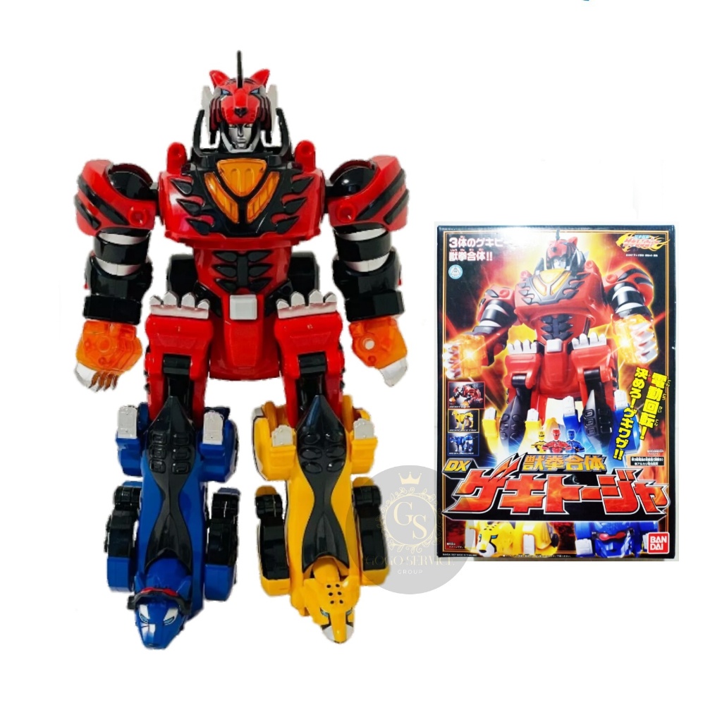 หุ่นยนต์ ของเล่น เกคิเรนเจอร์ เกคิโทจา Gekiranger DX Gekitouja ของแท้ Bandai