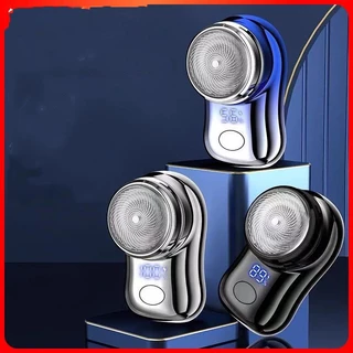 เครื่องโกนหนวดไฟฟ้าแบบพกพา Mini USB ชาร์จ Men's Travel Home กันน้ำไร้สาย Mini เครื่องโกนหนวดแบบพกพา