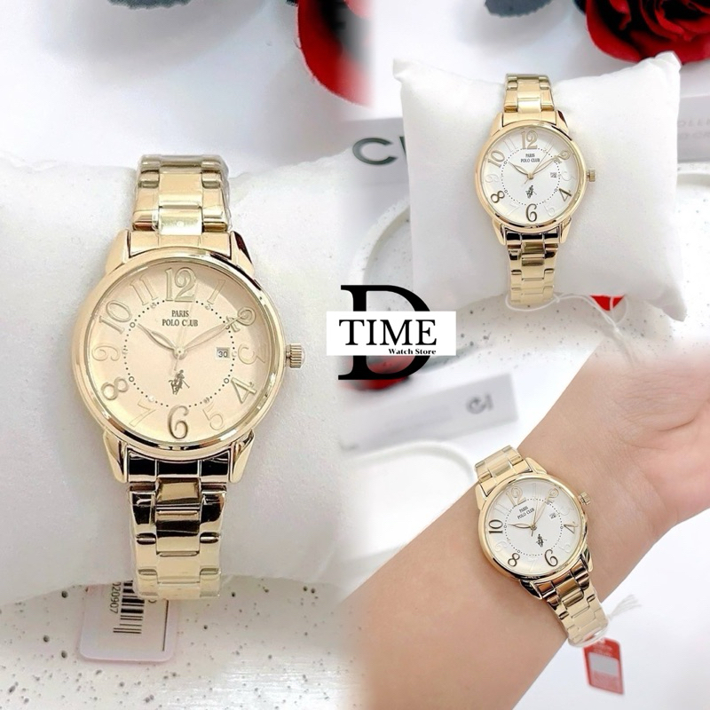 ✨แท้💯%✨นาฬิกาข้อมือPolo Club Watch  รุ่น PPC-230313 ประกันศูนย์ 1 ปี💥พร้อมส่ง💥🙏🏻