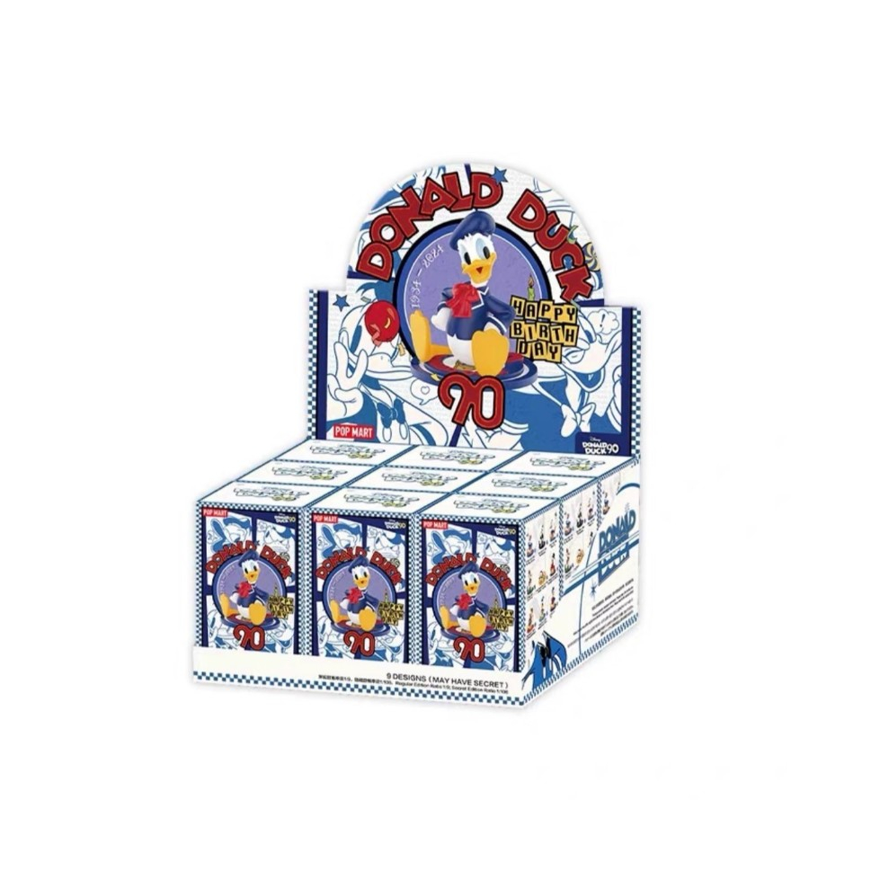 Popmart Disney Donald Duck 90th Anniversary Series Figures