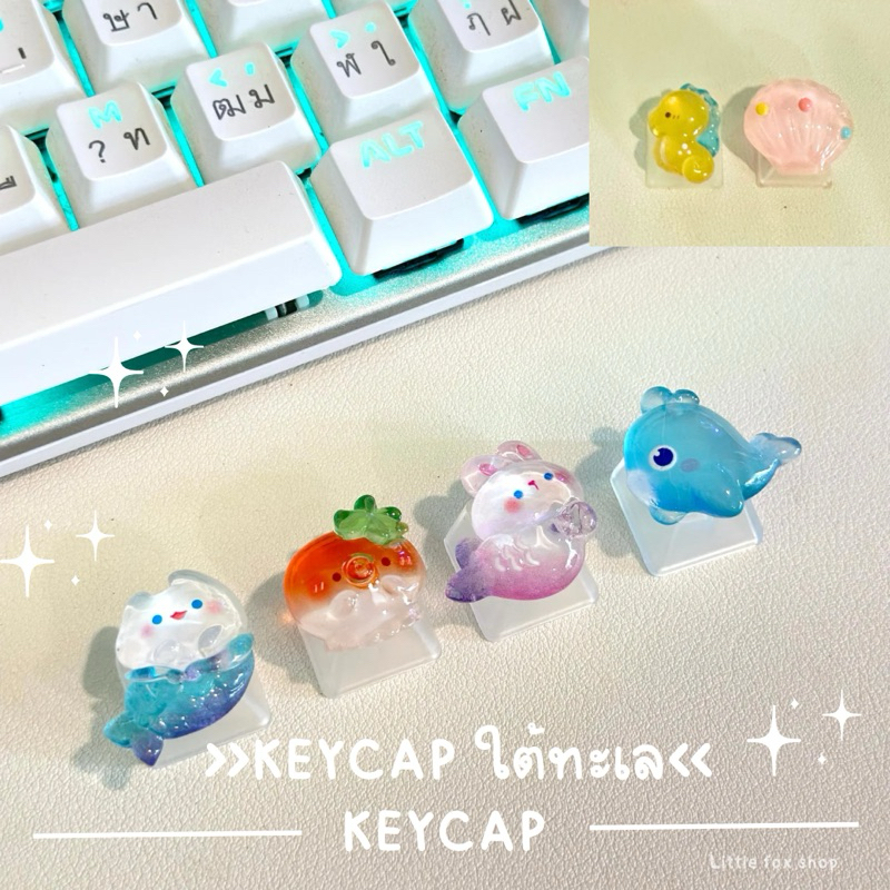 คีย์แคปสัตว์ใต้ทะเลพร้อมส่ง