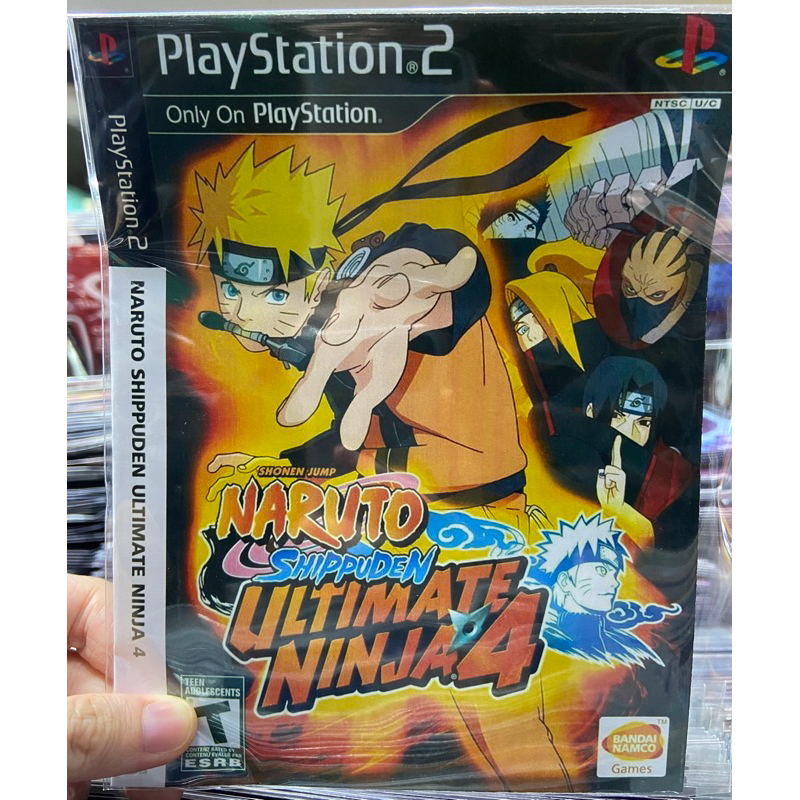 แผ่นเกมส์Ps2 - Naruto Shippūden: Ultimate Ninja 4