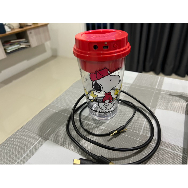 ส่งต่อ ลำโพงแก้วลาย Peanuts Snoopy ของ 7 ELEVEN