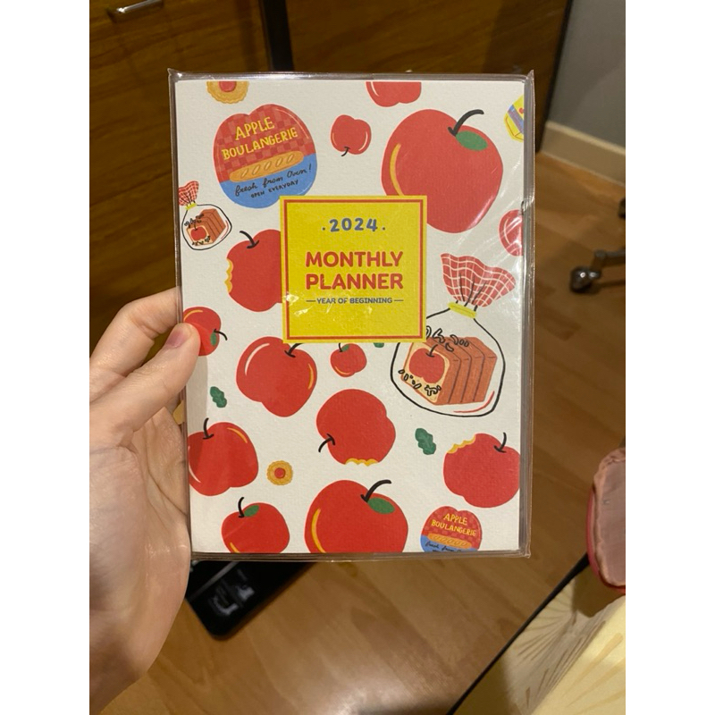 Monthly Planner 2024 Apple Town