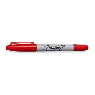 ปากกามาร์คเกอร์ ชาร์ปี้ 2 หัว ปากกาเคมี ชนิดถาวร Sharpie Twin Tip (1 ด้าม)