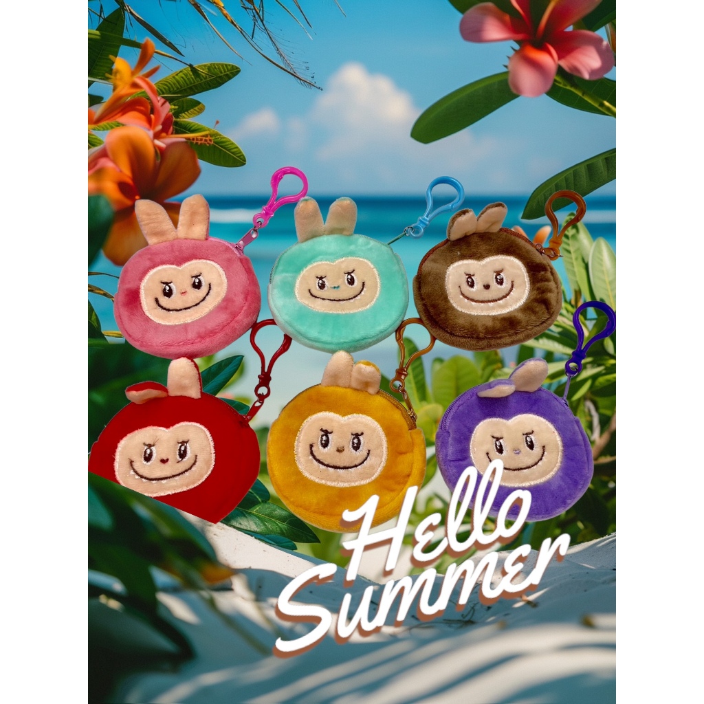 กระเป๋าใส่เหรียญลายการ์ตูนน่ารัก ของขวัญ ขายส่งและขายปลีก 8.5cm Gift with Cute Cartoon Pattern Wholesale and Retail LQB