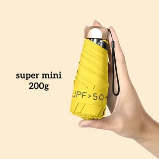 พร้อมส่ง ร่มแคปซูล ร่มพับ UV พกพาง่าย กันยูวี 99.9% ร่มขนาดเล็ก
