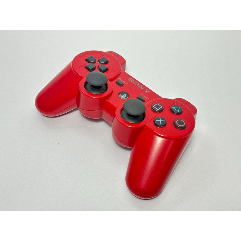 จอยแท้ PS3  Wireless Controller PlayStation3[CECHZC2J](red)