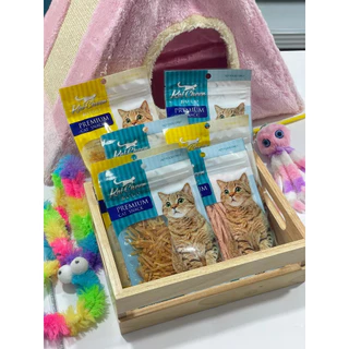 ขนมสัตว์เลี้ยง KATCHEER สูตรไก่และปลาสำหรับน้องหมาน้องแมว