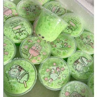 ส่งจากไทย！ฟิล์มฝาแก้วพลาสติก ม้วนฟิล์มซีลฝาแก้ว ชาไข่มุก น้ำปั่น น้ำส้ม น้ำผลไม้ แบบพิมพ์ลาย 3000ดวง
