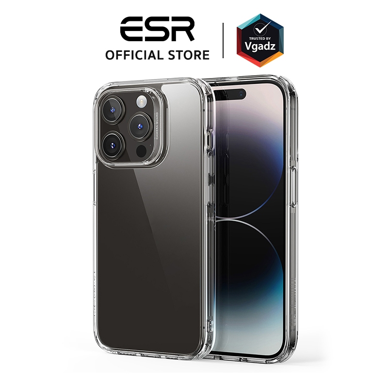 ESR เคสสำหรับ iPhone 15 Pro / 15 Pro Max รุ่น Ice Shield Tempered Glass Case