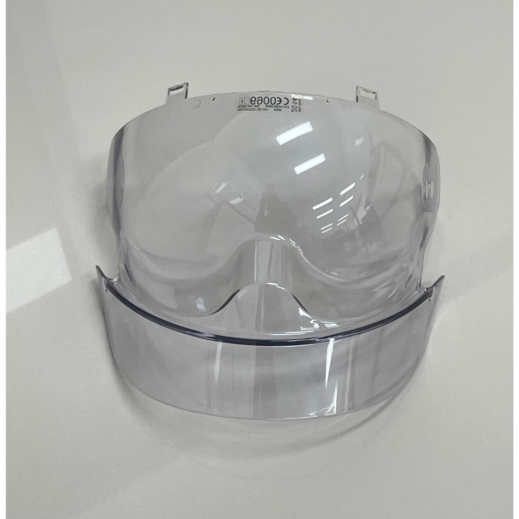 กระจังหน้าหมวก MSA GALLET F1SF EN1448 สินค้ามีตำหนิ