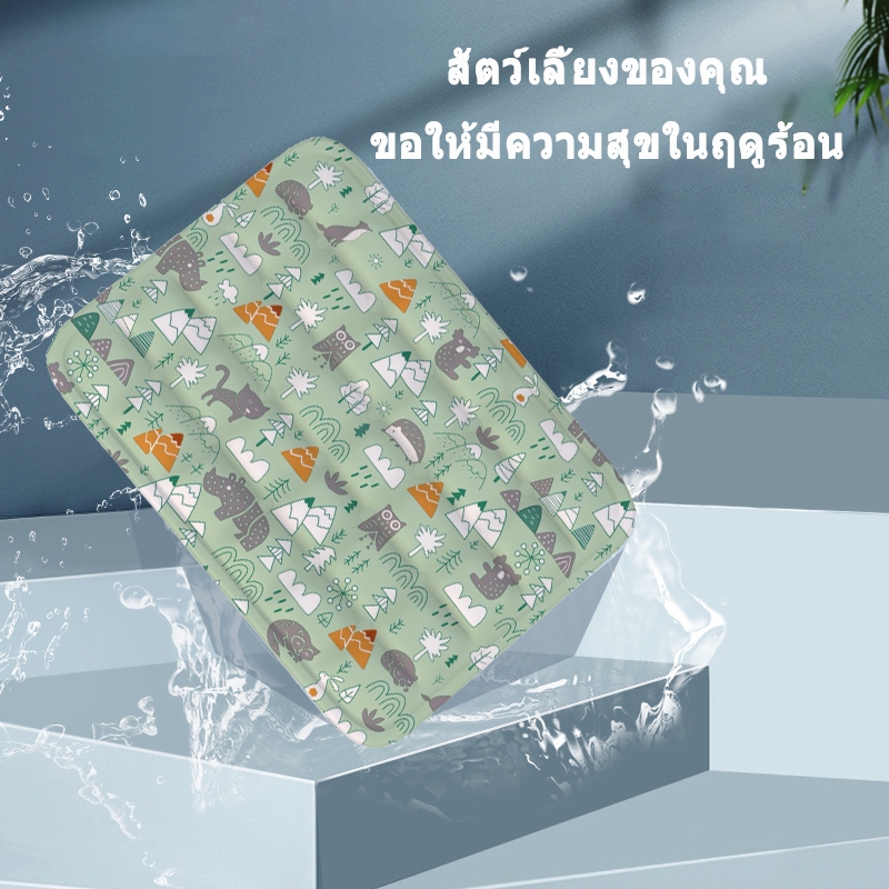 แผ่นเจลเย็นแมว แผ่นเจลเย็นสุนัข เบาะนอนเย็น รูปที่ 8
