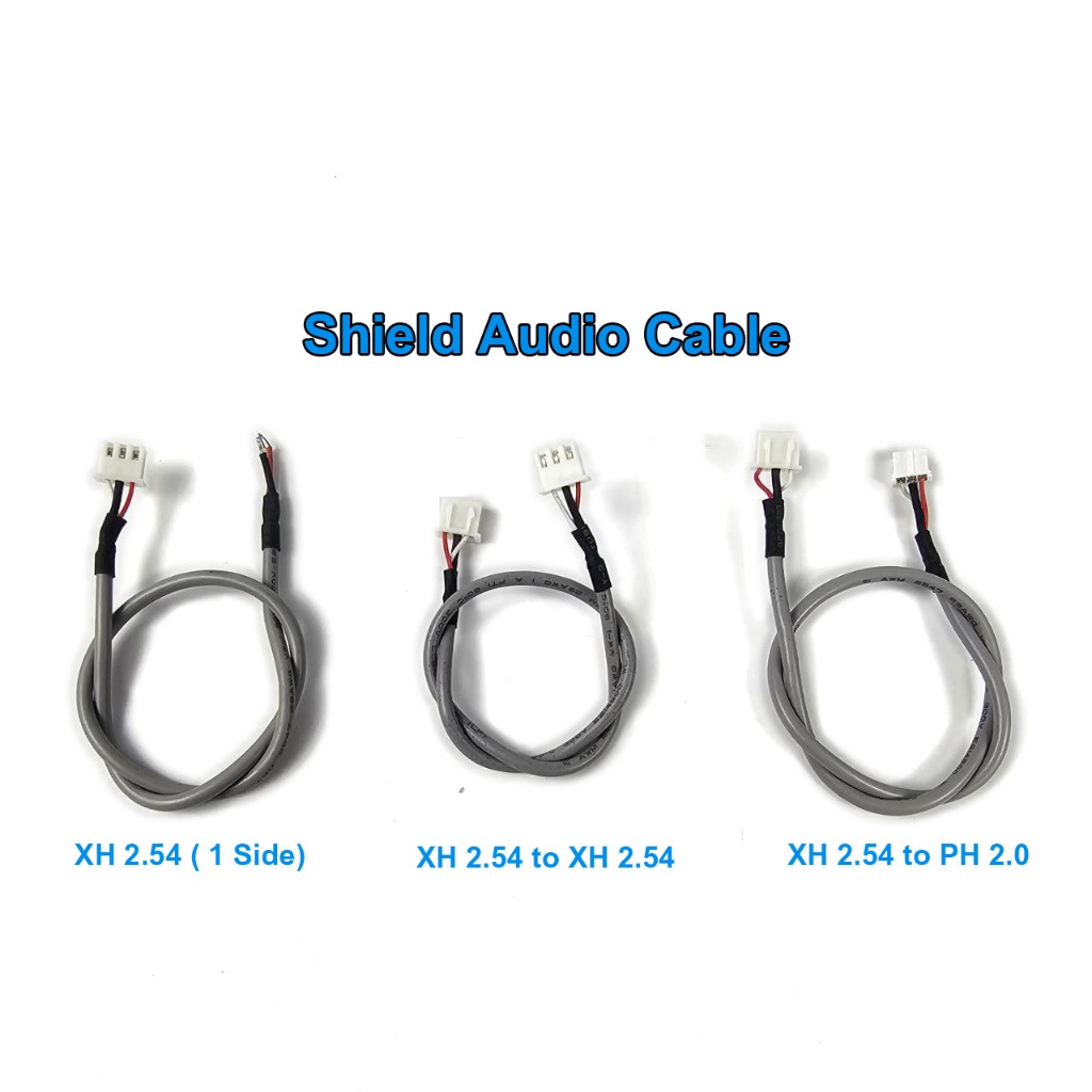 สายสัญญานเสียงสำหรับ Bluetooth ต่อเข้า Power Amp สาย shield audio